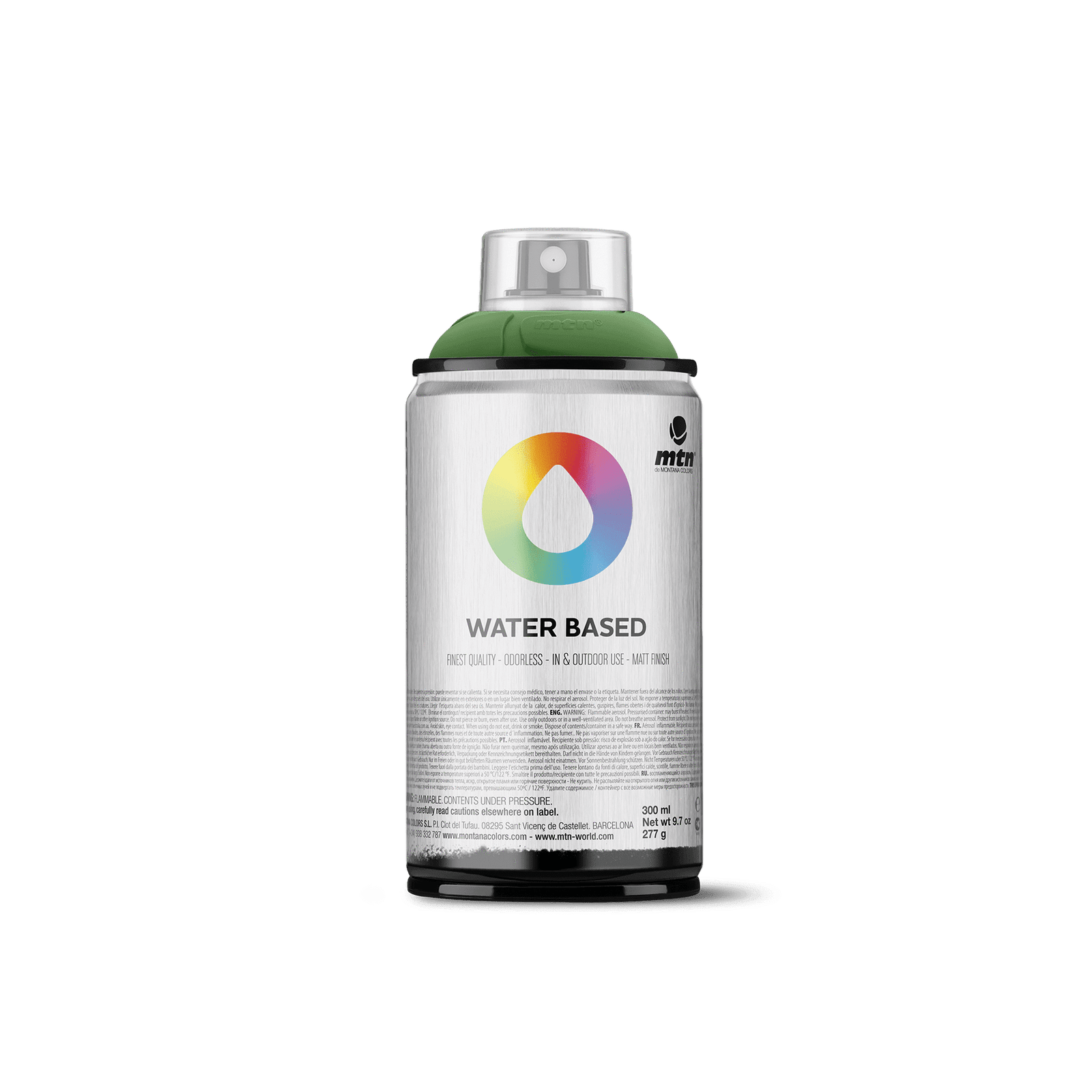 MTN Water Based 300 Spray Paint - Brilliant Green Deep | Spray Planet