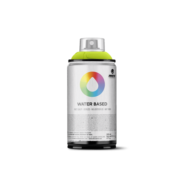 MTN Water Based 300 Spray Paint - Brilliant Yellow Green | Spray Planet