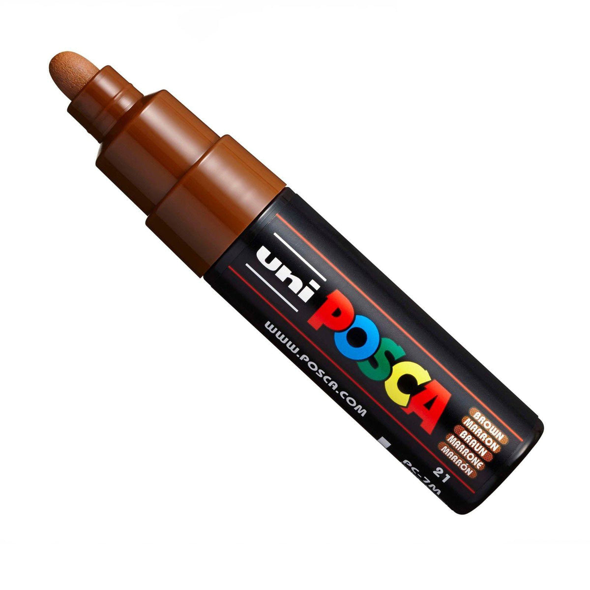 Posca P-7M Water Based Bullet Tip Marker - Brown