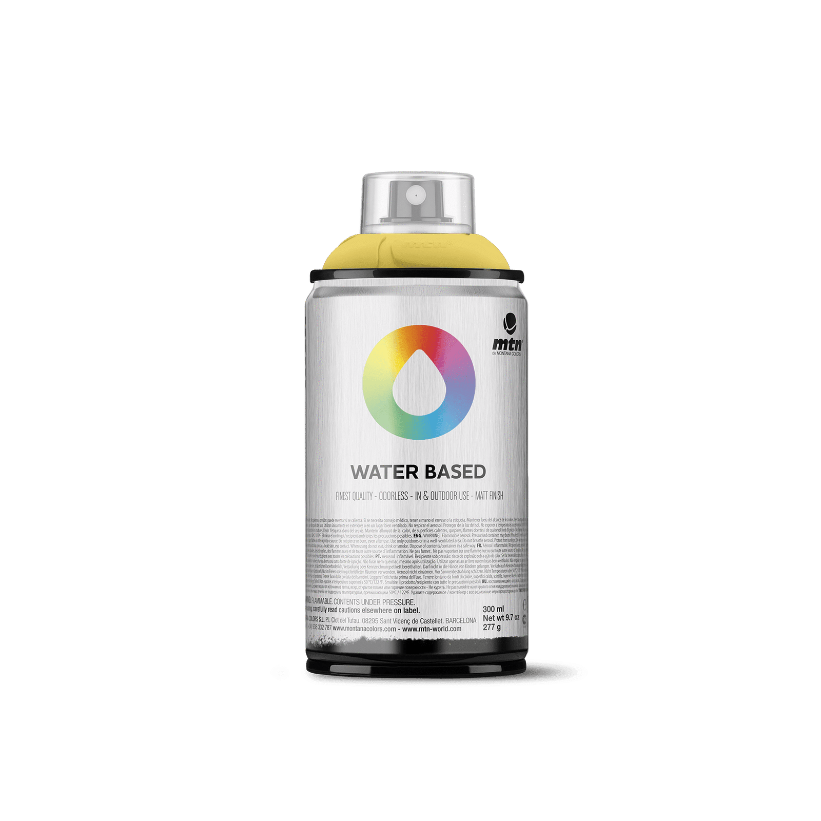 MTN Water Based 300 Spray Paint - Cadmium Yellow Light | Spray Planet