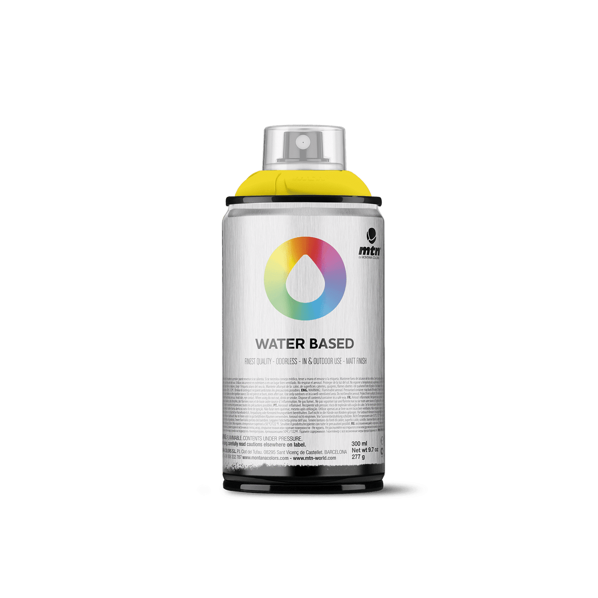 MTN Water Based 300 Spray Paint - Cadmium Yellow Medium | Spray Planet