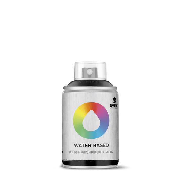 MTN Water Based 100 Spray Paint - Carbon Black | Spray Planet
