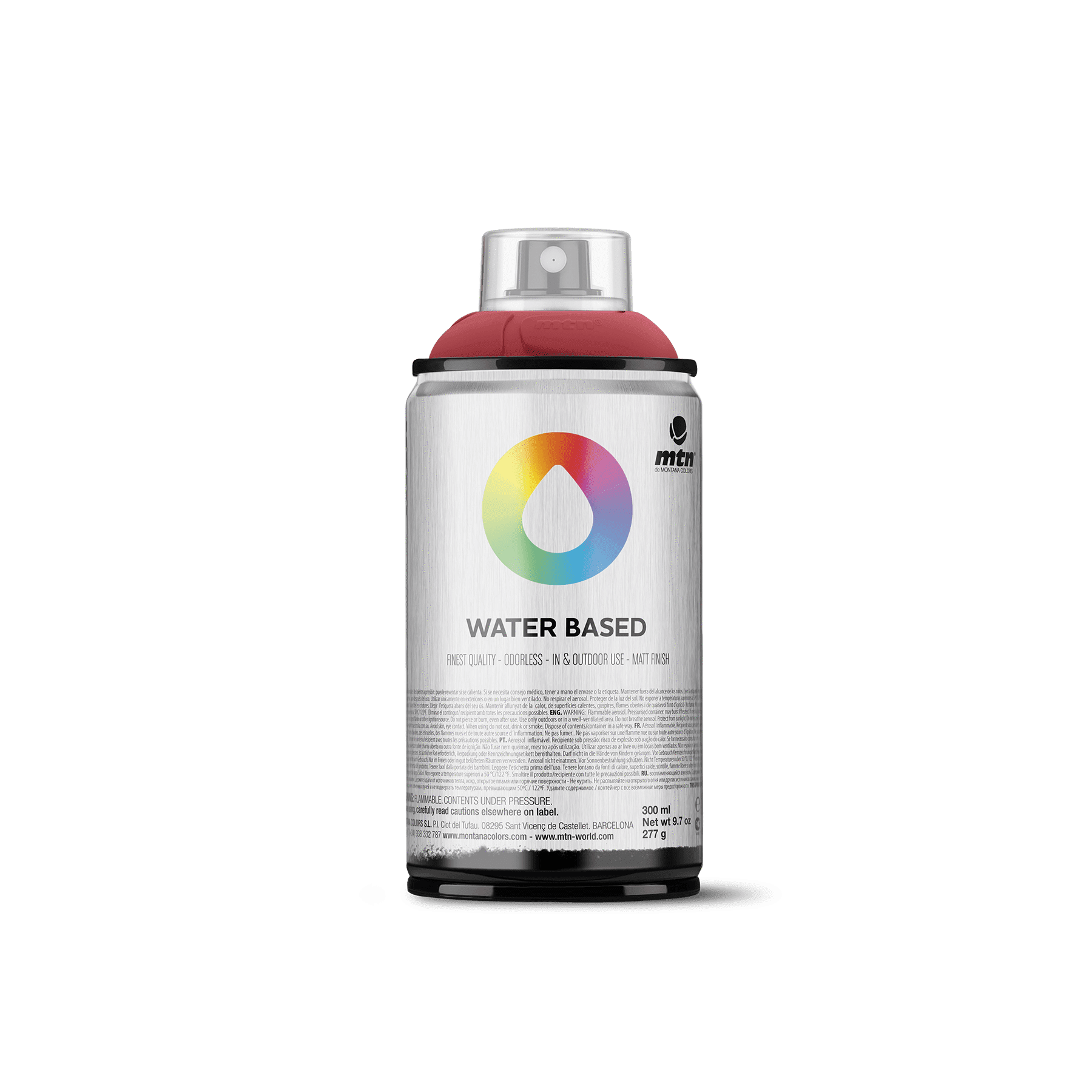 MTN Water Based 300 Spray Paint - Carmine | Spray Planet