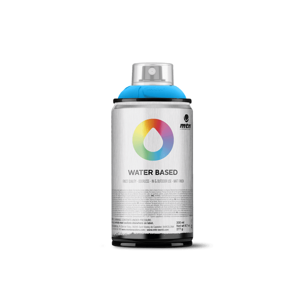 MTN Water Based 300 Spray Paint - Cerulean Blue | Spray Planet