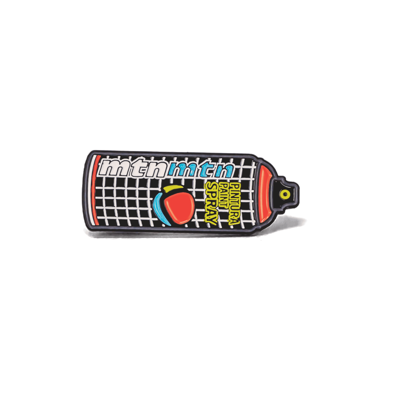 MTN Classic Hardcore Enamel Pin | Spray Planet