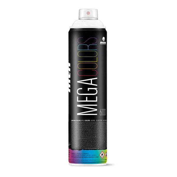 MTN Mega Spray Paint - White | Spray Planet