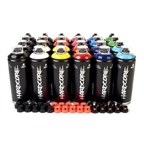 MTN Hardcore Essential 24 Spray Can Pack | Spray Planet