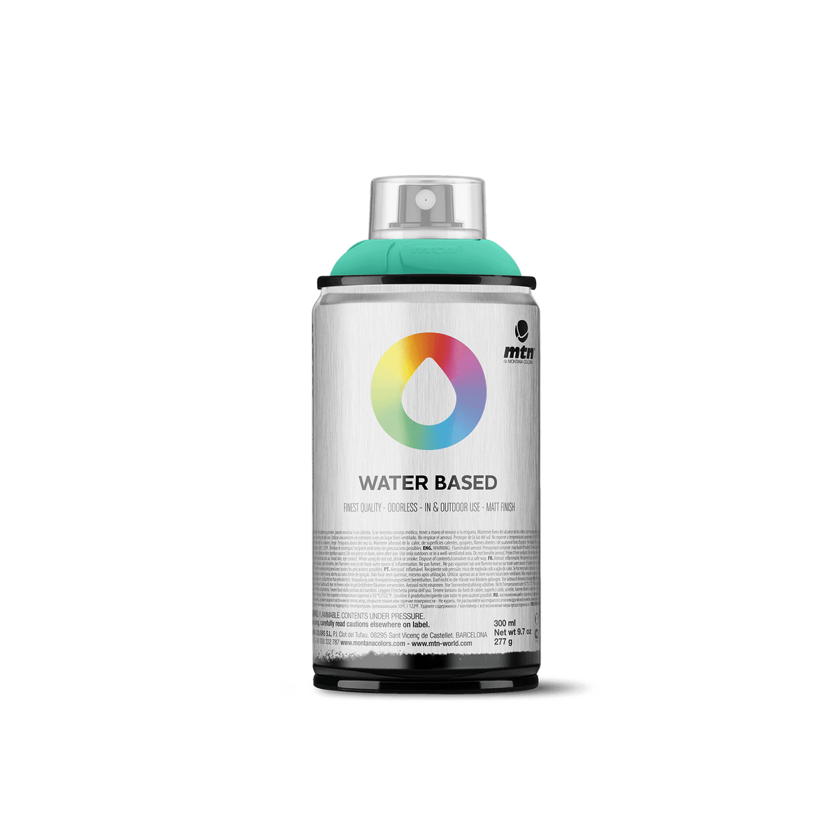 MTN Water Based 300 Spray Paint - Emerald Green Light | Spray Planet
