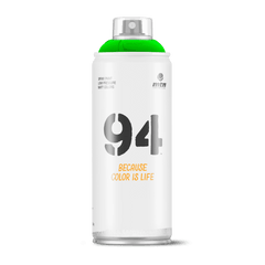 MTN 94 Spray Paint - Fluorescent Green (9RVF Green)