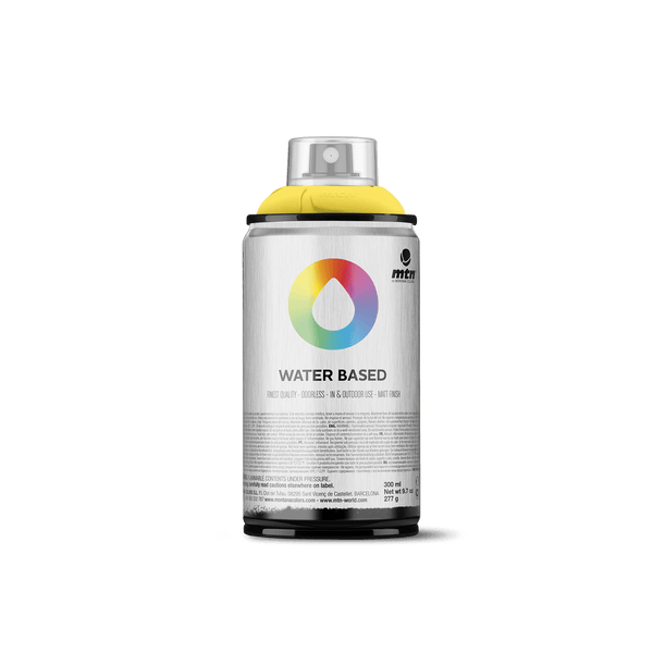 MTN Water Based 300 Spray Paint - Fluorescent Yellow | Spray Planet