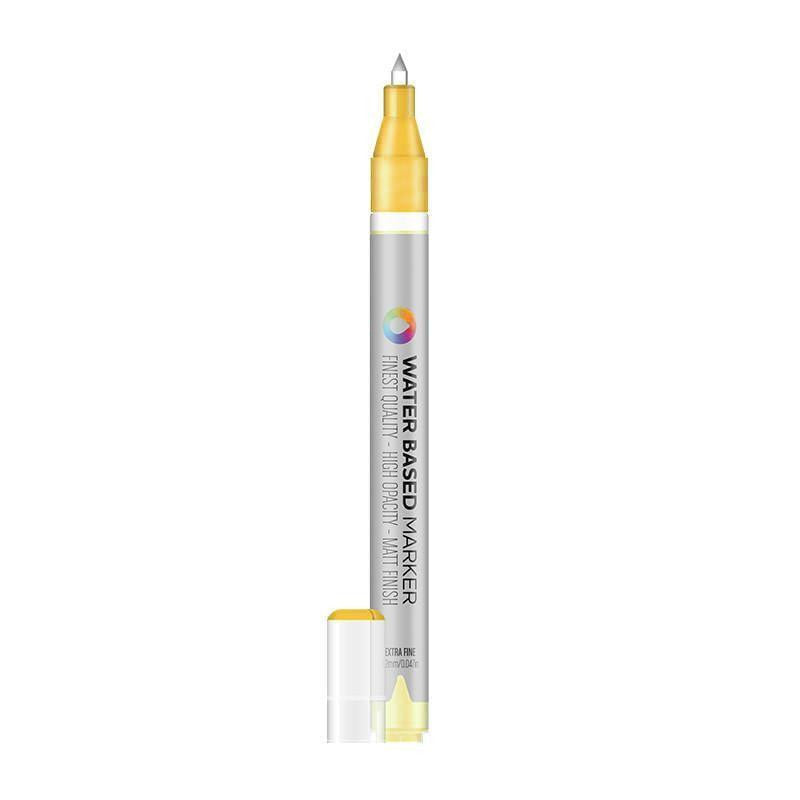 MTN Extra Fine Water Based Markers 1mm - Frame Gold | Spray Planet