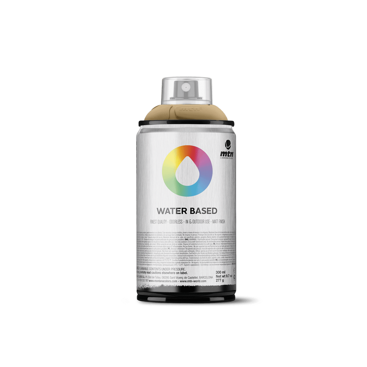 MTN Water Based 300 Spray Paint - Gold | Spray Planet