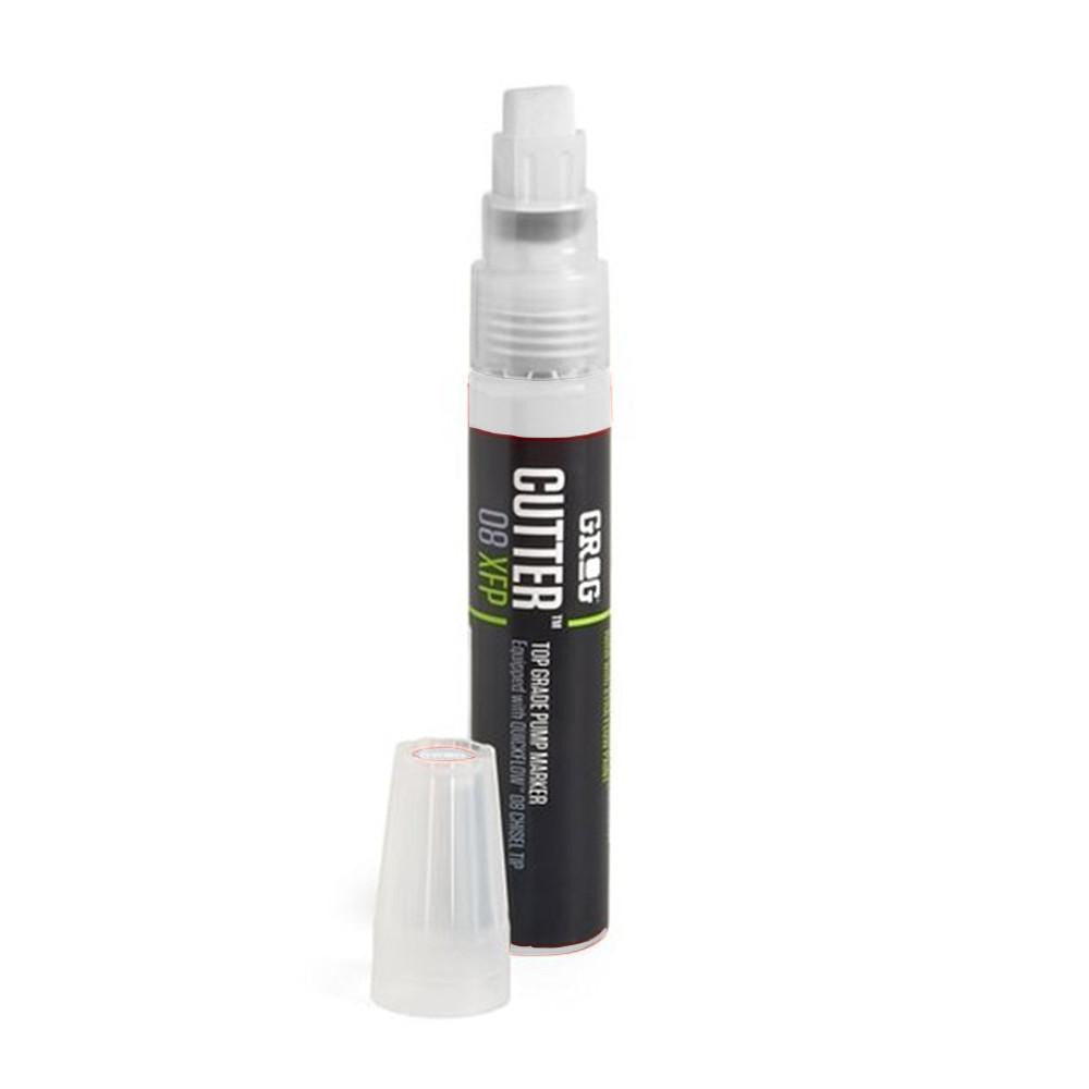 Grog Cutter 8 Paint Marker - 8mm - Bogota White