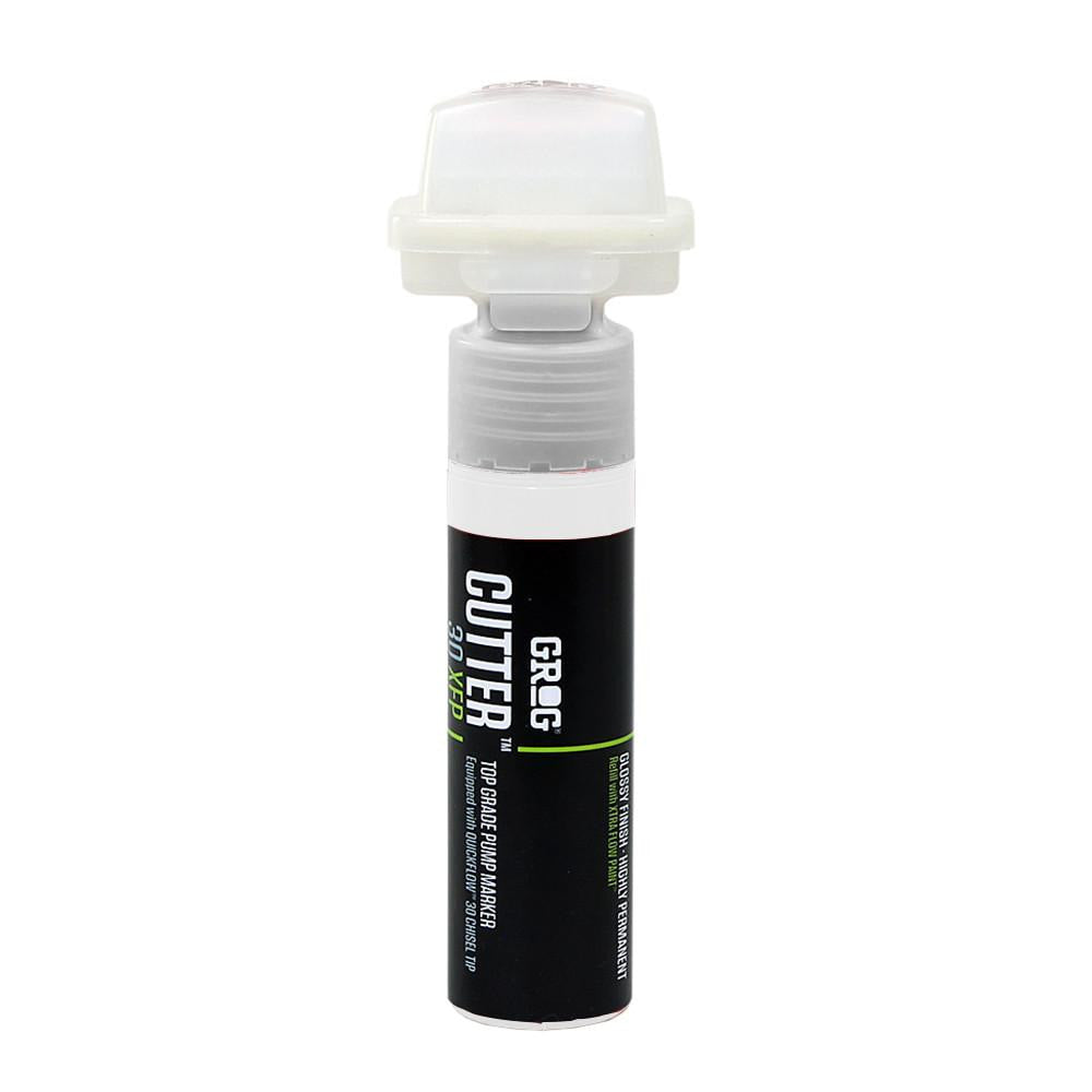 Grog Cutter 30 Paint Marker - 30mm - Bogota White