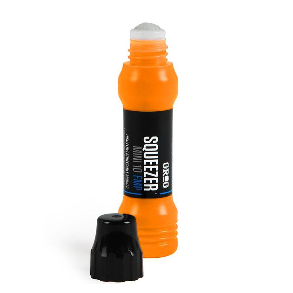 Grog Full Metal Paint Squeezer Mini - 10mm - Neon Orange