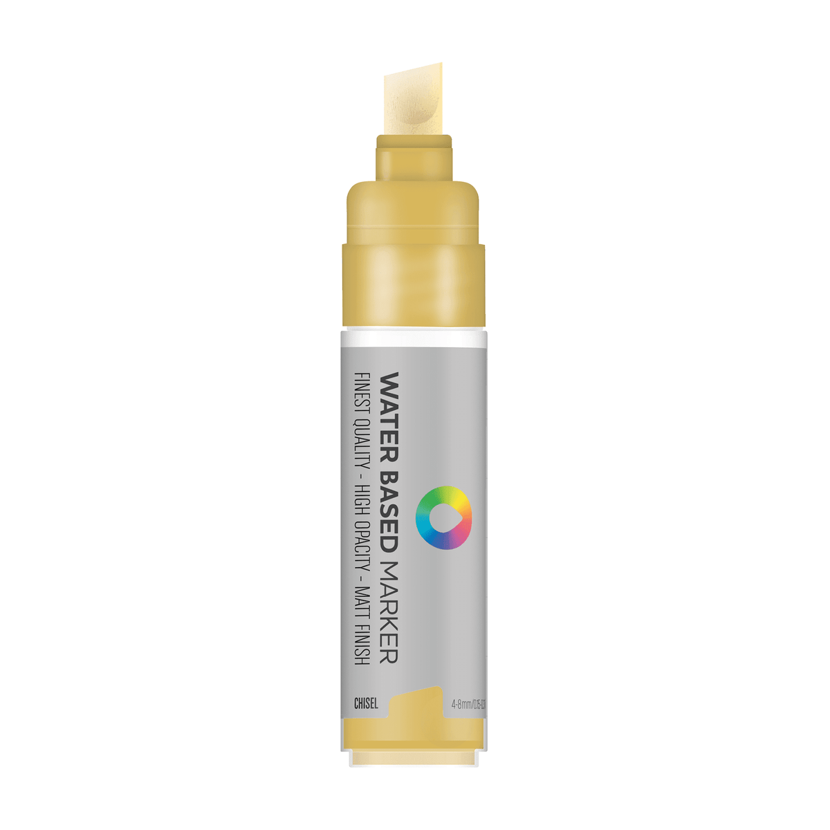 MTN Water Based Chisel Marker 8mm - Frame Gold | Spray Planet