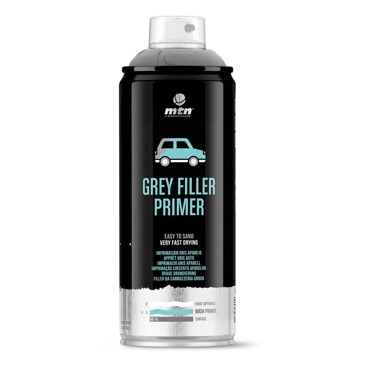 MTN PRO Grey Filler Primer | Spray Planet