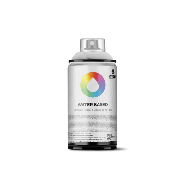 MTN Water Based 300 Spray Paint - Silver | Spray Planet