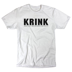 KRINK Logo Tee <br> White