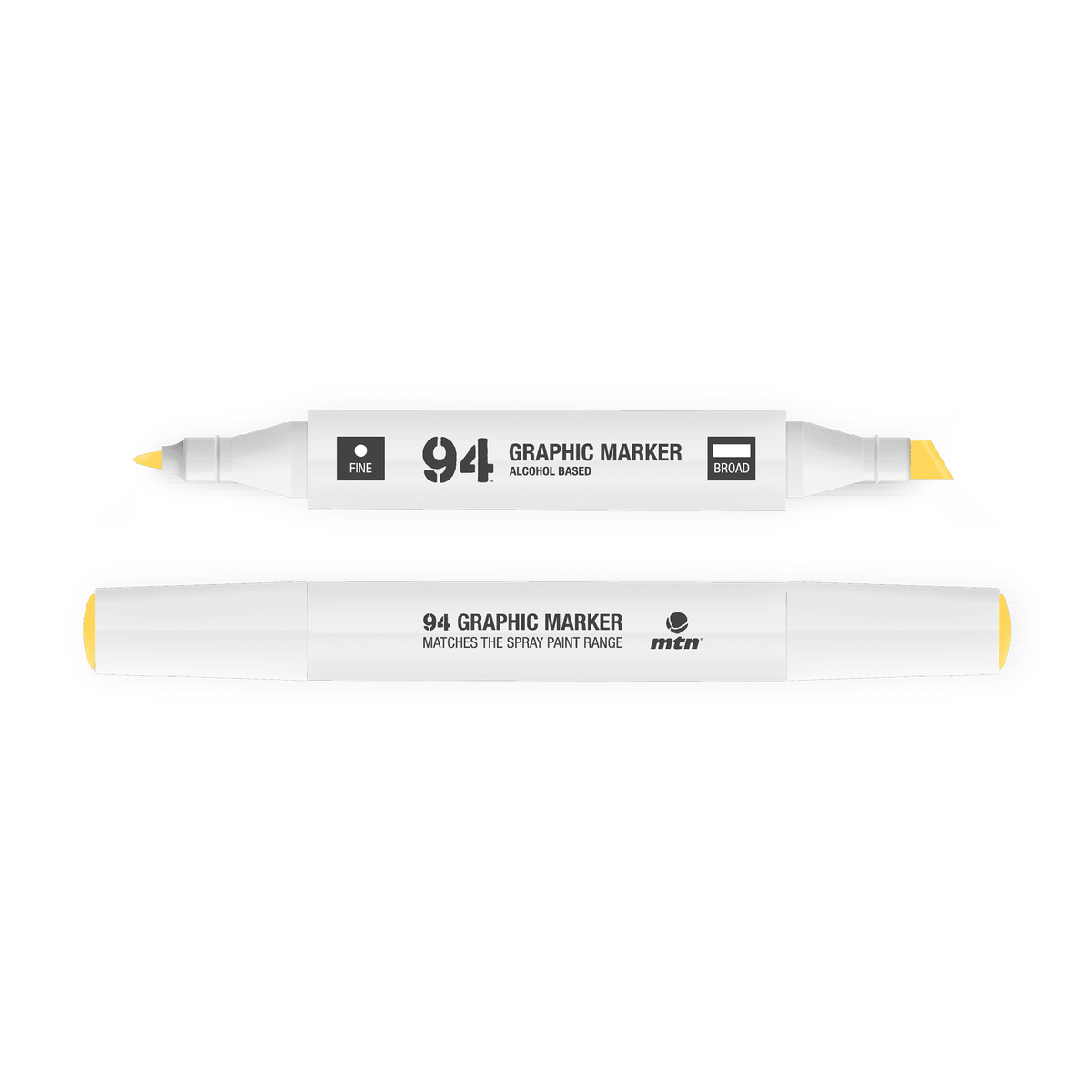 MTN 94 Graphic Marker Individual - Light Yellow | Spray Planet