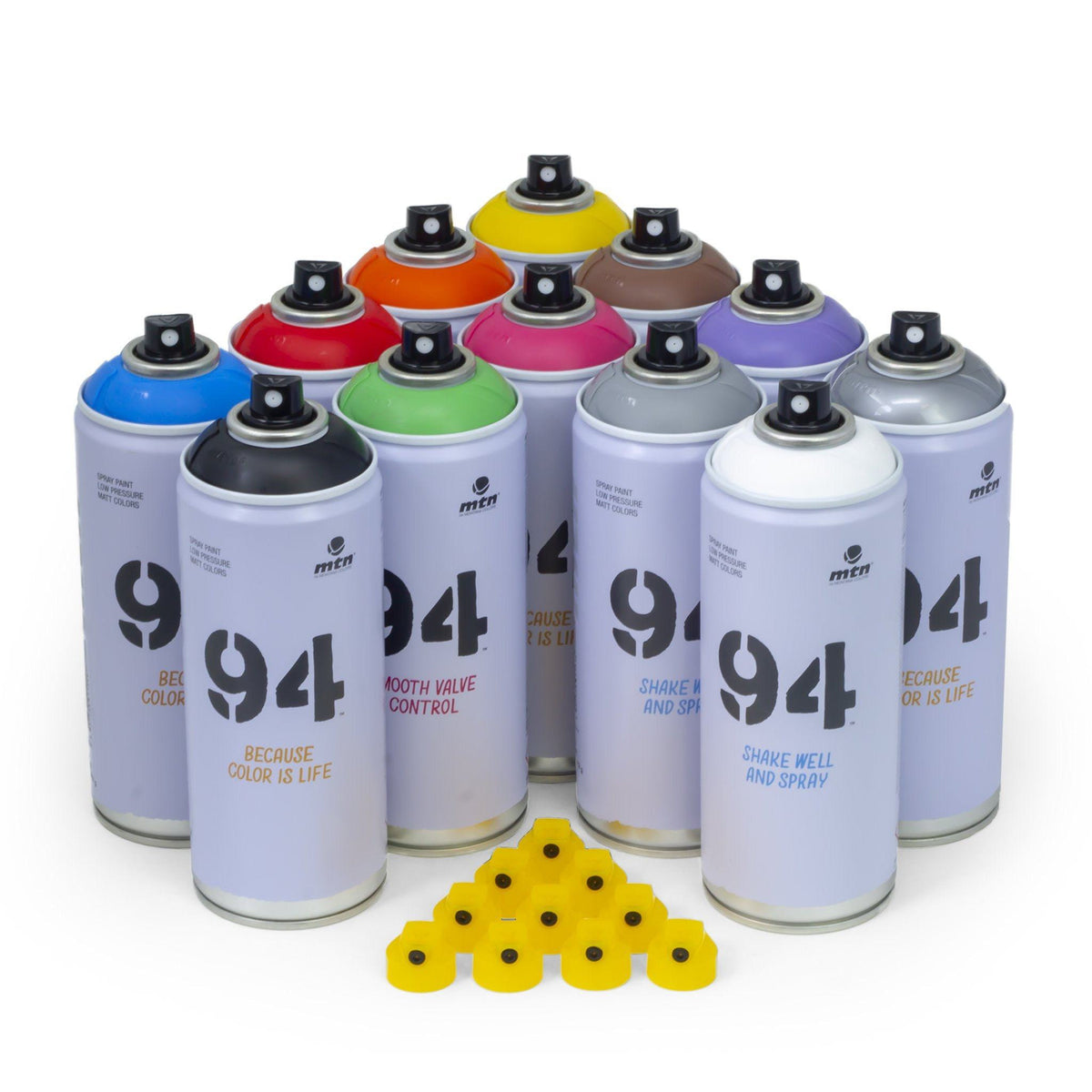 MTN 94 Primary Color 12 Pack | Spray Planet