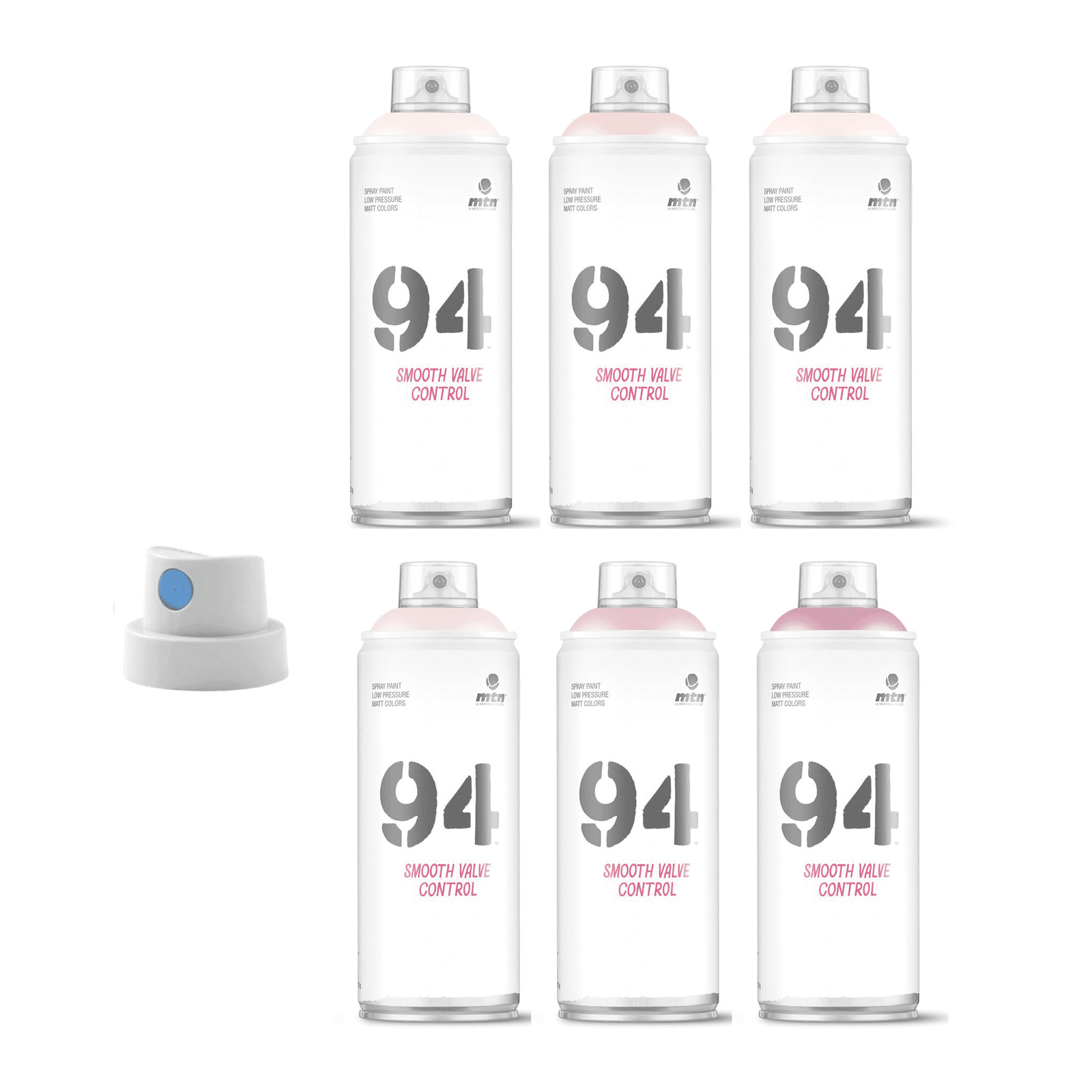 MTN 94 Skin Tones #3 6-Pack | Spray Planet