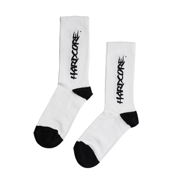 MTN 2Tone &lt;br&gt;Hardcore Socks &lt;br&gt;BLK/WHT