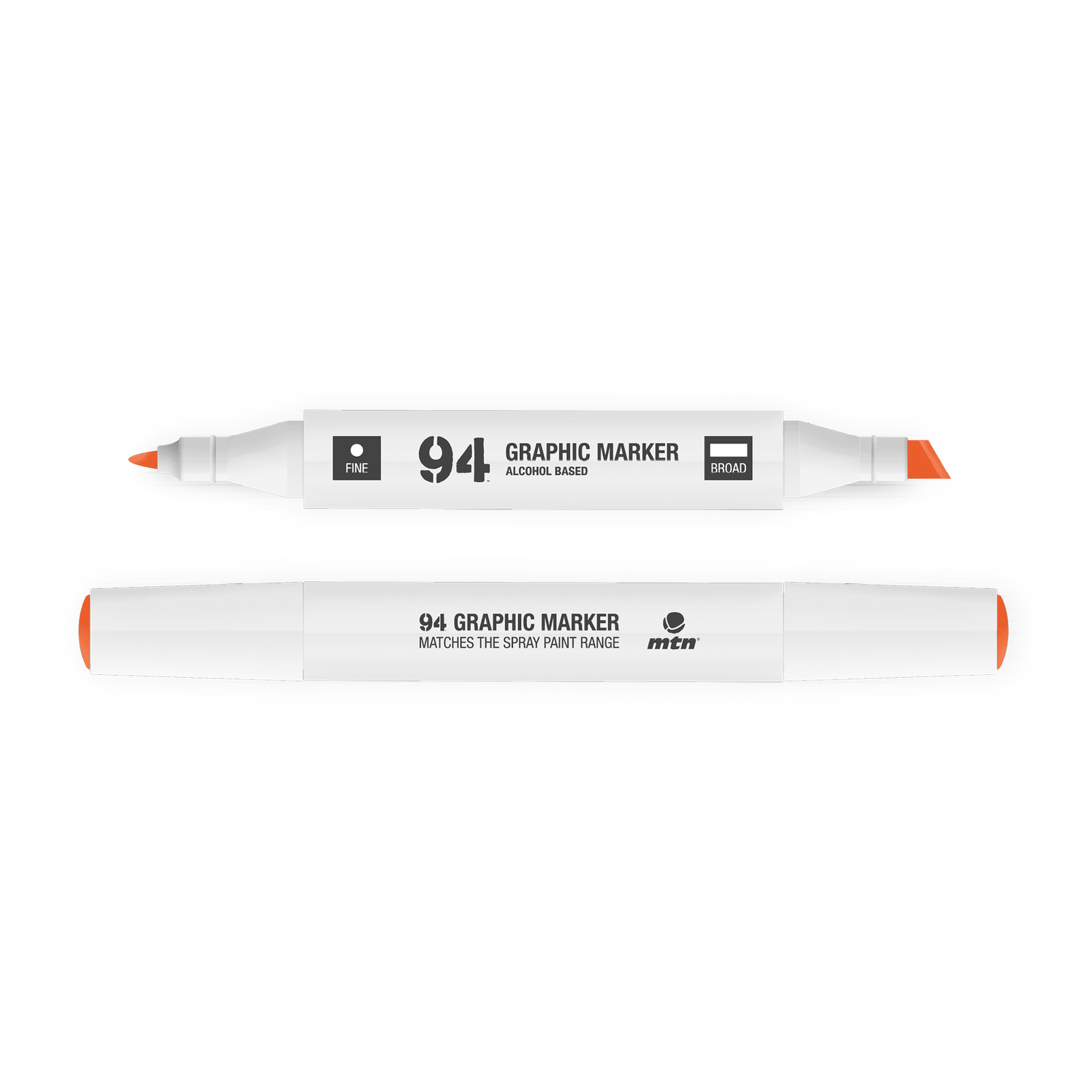 MTN 94 Graphic Marker Individual - Mars Orange | Spray Planet
