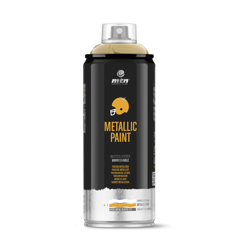 MTN PRO Metallic Spray Paint - Metallic Gold