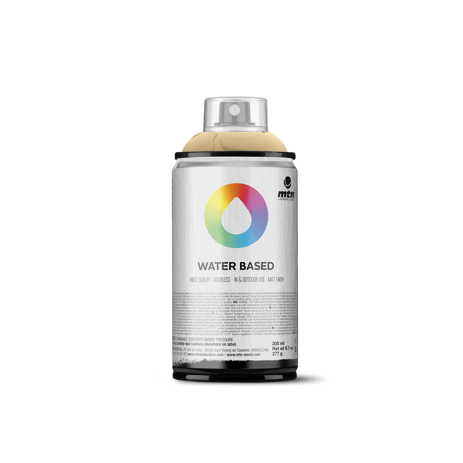 MTN Water Based 300 Spray Paint - Naples Yellow Deep | Spray Planet