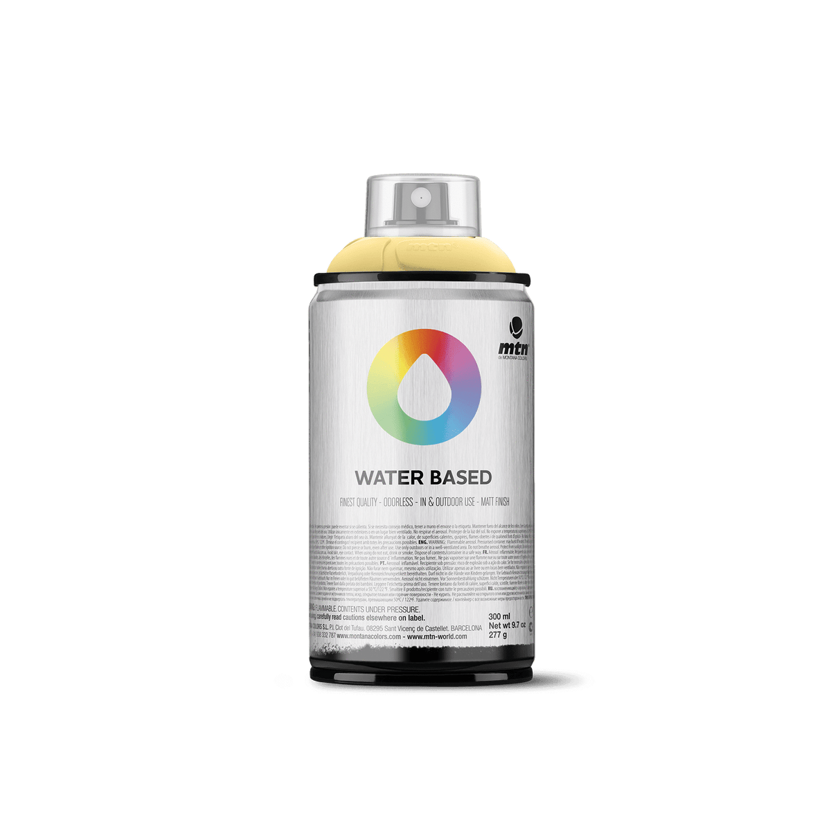 MTN Water Based 300 Spray Paint - Naples Yellow | Spray Planet