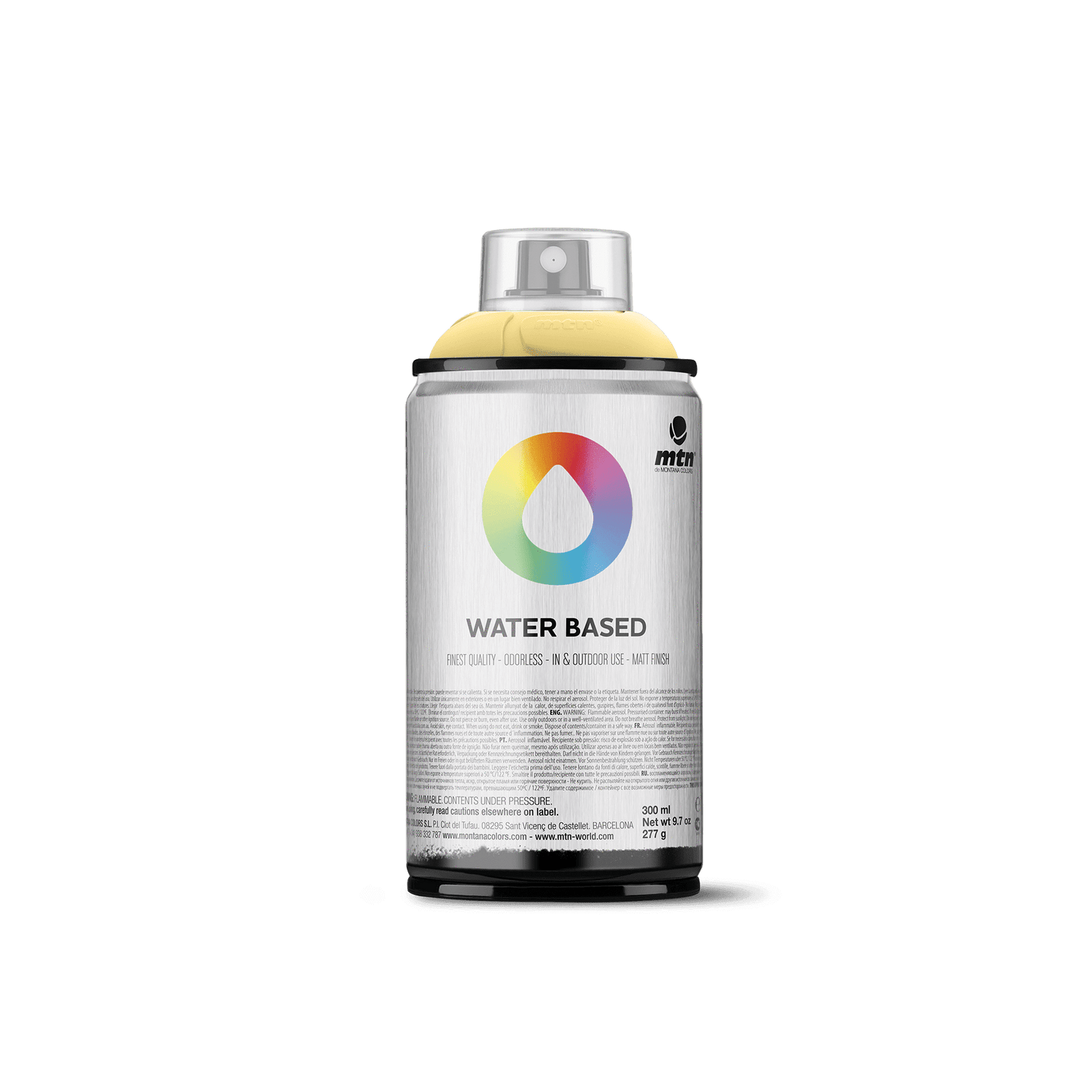 MTN Water Based 300 Spray Paint - Naples Yellow | Spray Planet