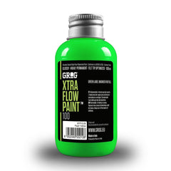Grog Xtra Flow 100ml Paint Refill - Neon Green