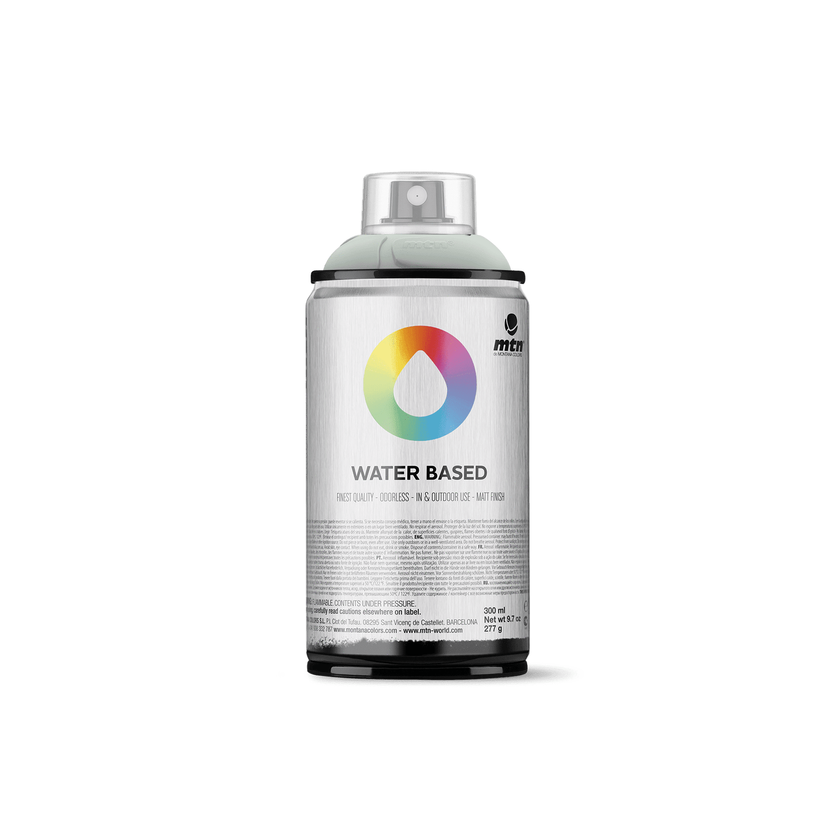 MTN Water Based 300 Spray Paint - Neutral Grey Light | Spray Planet