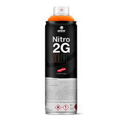 MTN Nitro 2G Colors Spray Paint - Orange (2GRV-2004)