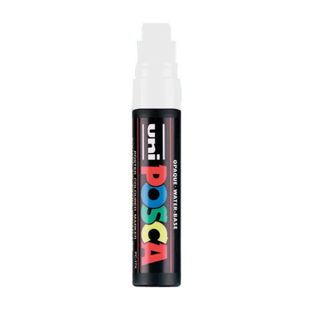 Posca P-17k Water Based Chisel Tip marker - White