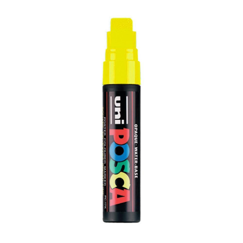 Posca P-17k Water Based Chisel Tip marker - Yellow