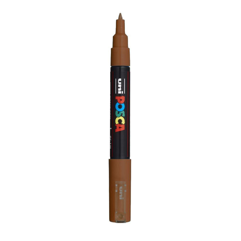 Posca P-1M Water Based Fine Tip Marker - Brown