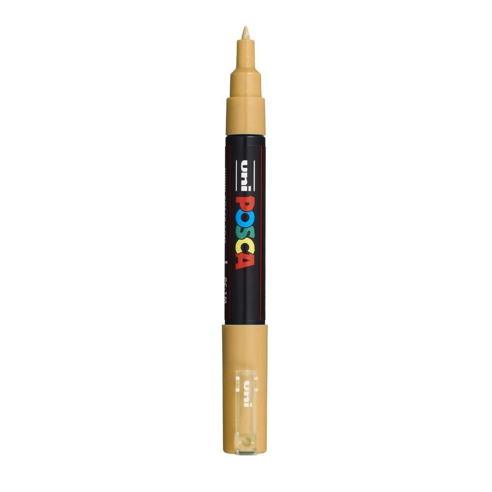 Posca P-1M Water Based Fine Tip Marker - Gold