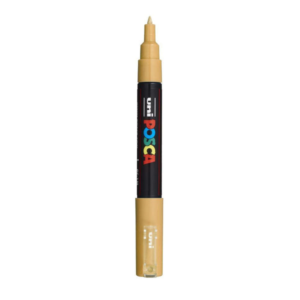 Posca P-1M Water Based Fine Tip Marker - Gold