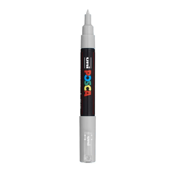 Posca P-1M Water Based Fine Tip Marker - Silver