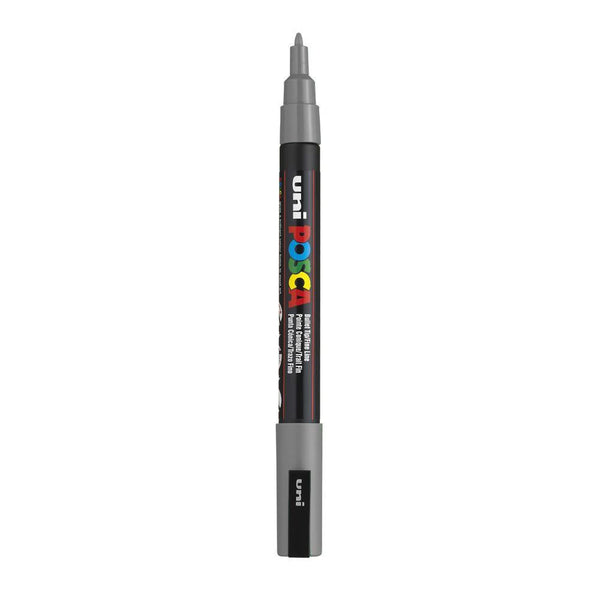 Posca P-3M Water Based Marker - Grey