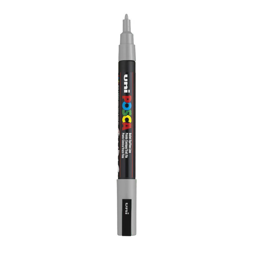 Posca P-3M Water Based Marker - Silver