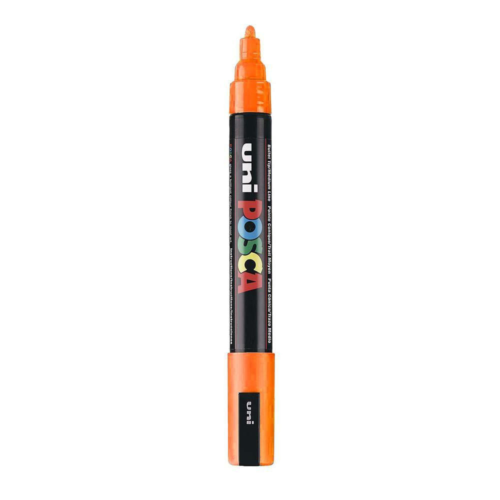 Posca P-5M Water Based Marker - 5mm - Orange