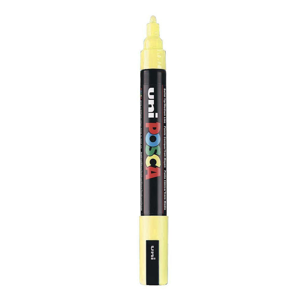 Posca P-5M Water Based Marker - 5mm - Straw Yellow