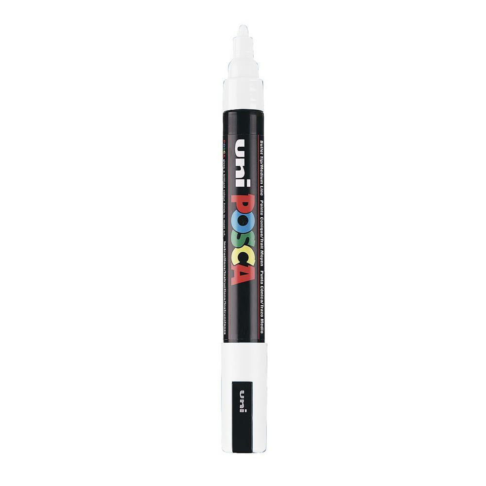 Posca P-5M Water Based Marker - 5mm - White
