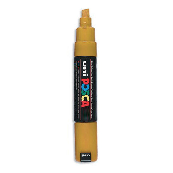 Posca P-8K Water Based Chisel Tip Marker - Gold
