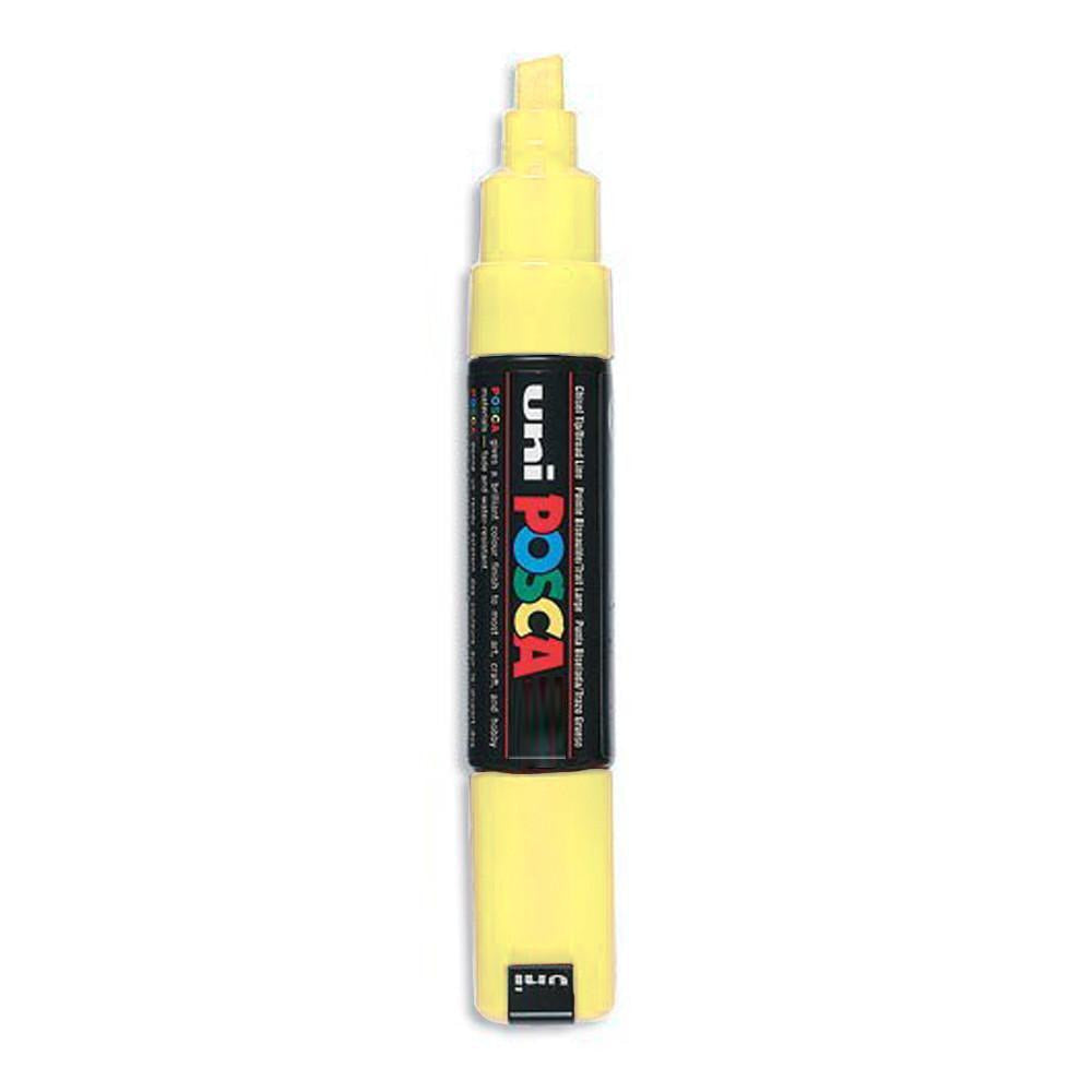 Posca P-8K Water Based Chisel Tip Marker - Straw Yellow