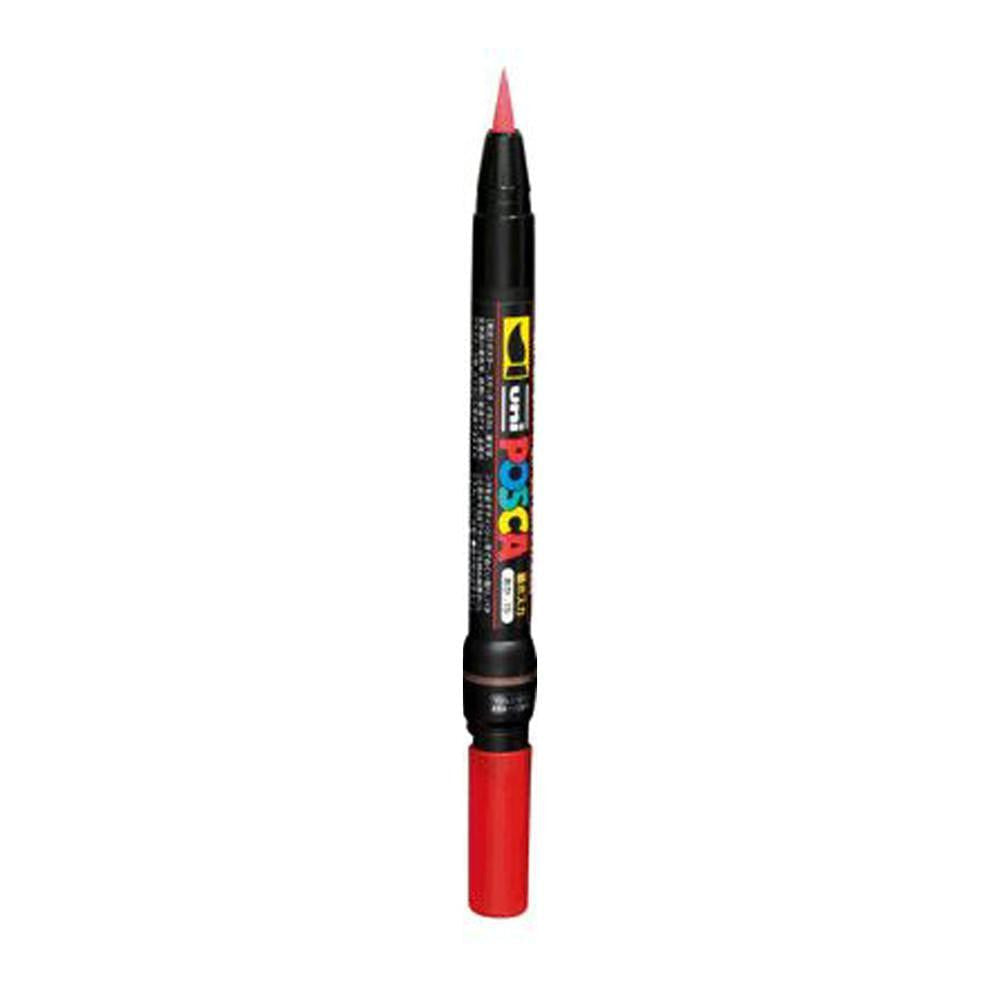Posca PCF-350 Brush Tip Paint Marker - Red