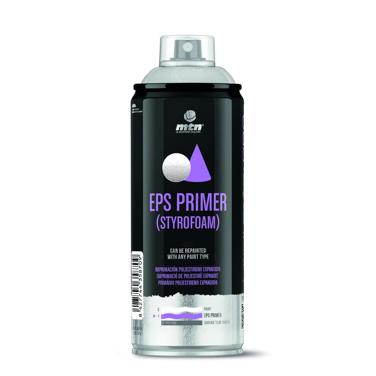 MTN PRO EPS Spray Primer (Styrofoam) | Spray Planet